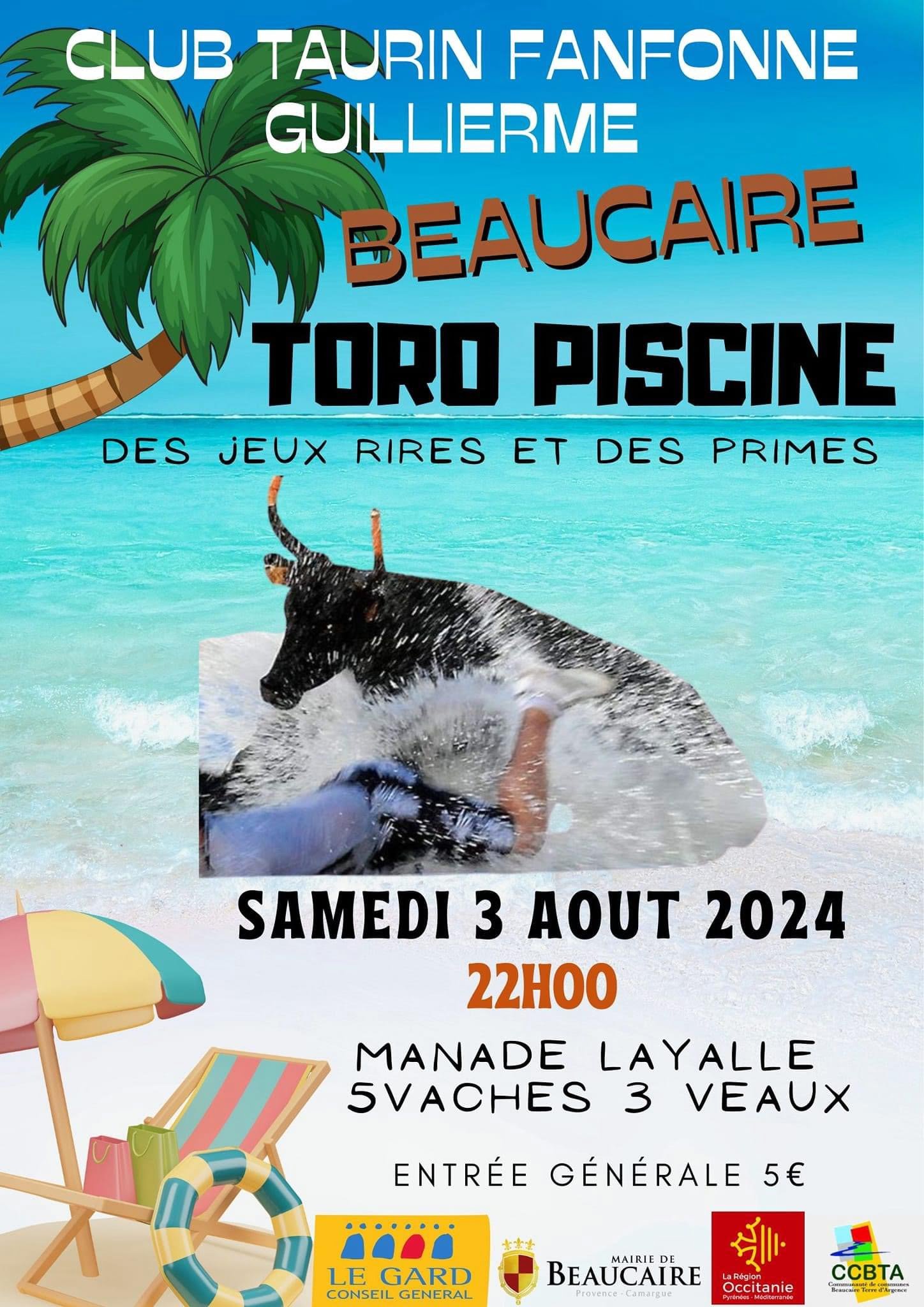 Toro piscine beaucaire